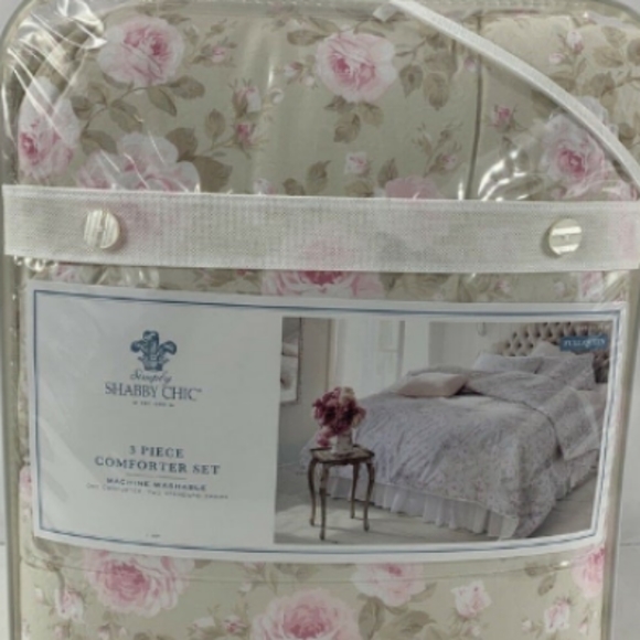 Brand New Simply Shabby Chic Comforter set Full/Queen - Picture 3 of 10